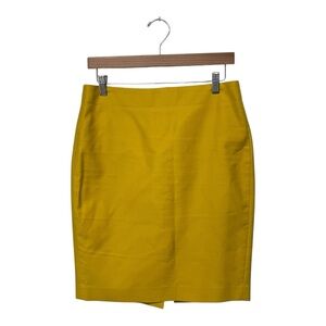 J. Crew | Mustard Yellow No. 2 Pencil Midi Skirt‎ 6